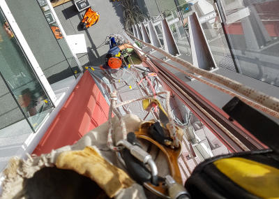 Installation neue LED-Beleuchtung