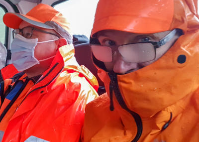 Klicken, um das Bild zu vergrößern Felsräumungen und Kontrolle von Steinschlagschutznetzen