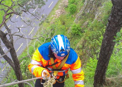 Klicken, um das Bild zu vergrößern Felsräumungen entlang Solothurner Kantonsstrassen