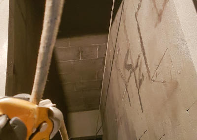 Isolation eines Lüftungsschachtes mit FOAMGLAS T3+